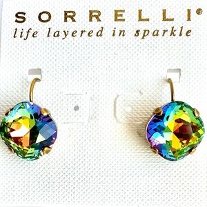 Sorrelli Volcano Crystal Drop Earrings NWT